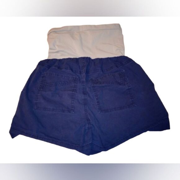 Motherhood maternity blue shorts size medium - Picture 2 of 3